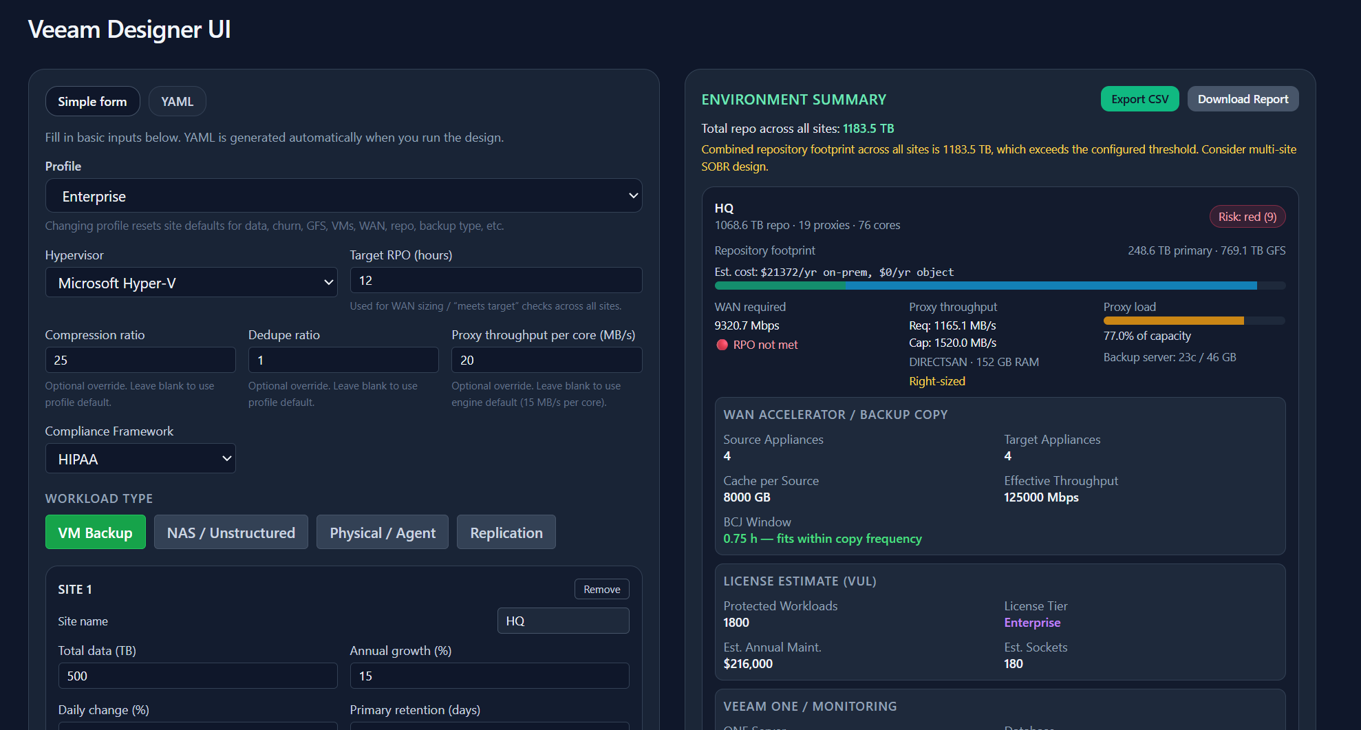Design, Don’t Guess: Scaling Veeam Infrastructure with Veeam_Designer v3.1.0