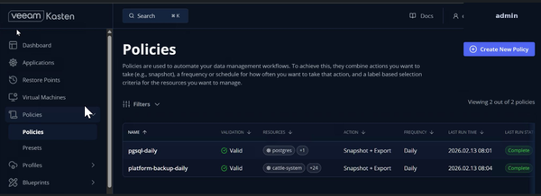 Validating Kubernetes Resilience: Veeam Kasten on Rocky Linux
